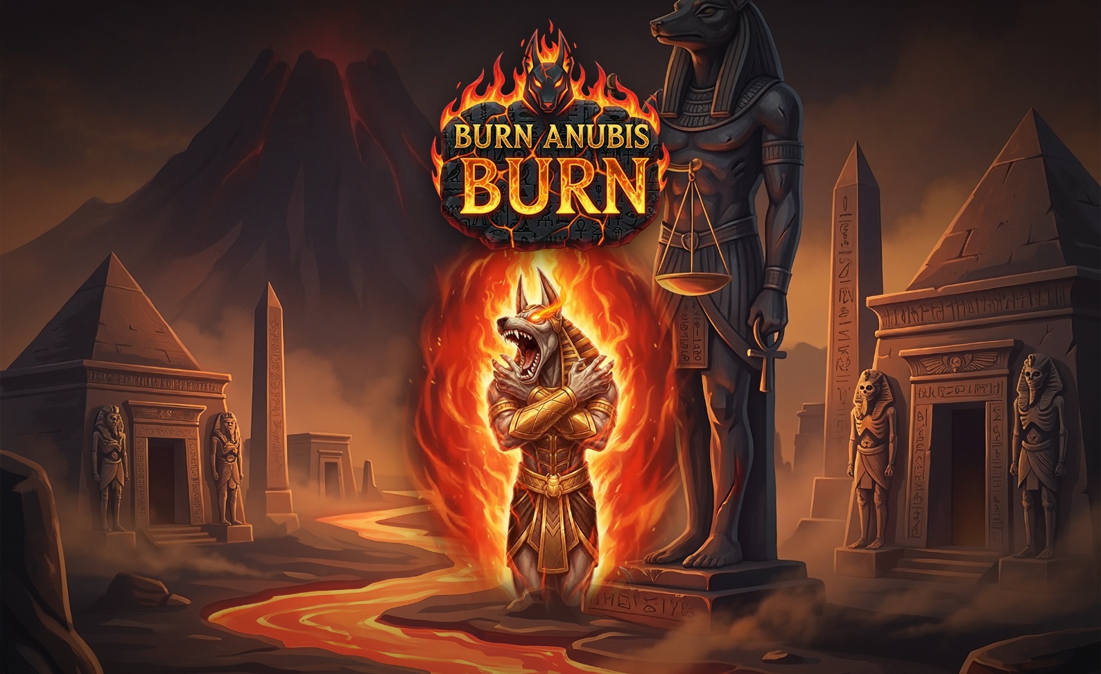 Burn Anubis Burn key art